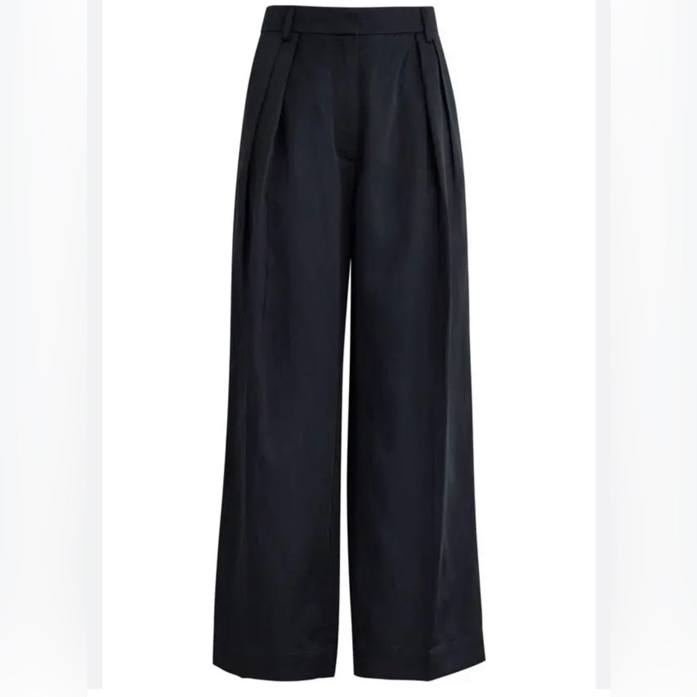 Day Birger Et Mikkelsen Enzo Black Trousers Belted Tailored Fit Size 4
